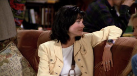 <b>Monica Geller:</b> - There's nothing to tell. It's just some guy I work with.
<b>Joey Tribbiani:</b> - Come on. You're going out with a guy. There's gotta be something wrong with him.
<b>Chandler Bing:</b> - So does he have a hump and a hair piece?