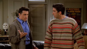 - Ross, have you ever been beaten up before?
- Yeah, sure.
- By someone besides Monica?
- No.