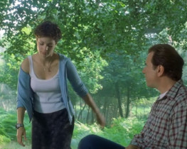 - Oh, it's about time. Where's the wood? For the fire?
- Oh, we couldn't find any.
- Couldn't find any wood? In a forest?