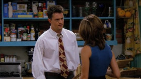 - Hey, Chandler. Monica just broke my seashell lamp.
- I'm gonna die alone!
- Okay, you win.