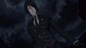 <b>Grell:</b> - Both of you will go to Heaven together!
<b>Sebastian:</b> - Heaven? That has no hold over me.