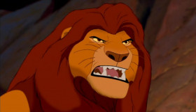 - Don't turn your back on me, Scar.
- Oh, no, Mufasa. Perhaps you shouldn't turn your back on me.
