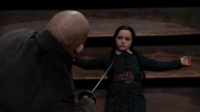 - Haven't you ever slaughtered anyone?
- He's only a child.
- No excuse.
