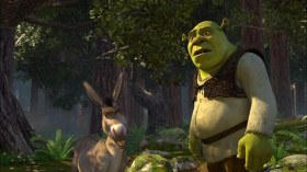 The position of annoying talking animal has already been taken. Let's go, Shrek.