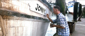 I'd never named a boat before, but there was only one I could think of, the most beautiful name in the wide world.
